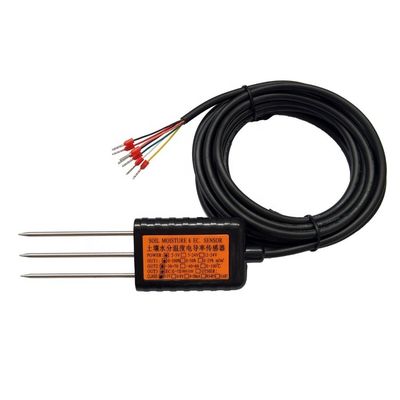 CE Certified Waterproof Soil Sensor for Irrigation Measuring VWC Temp Moisture and EC