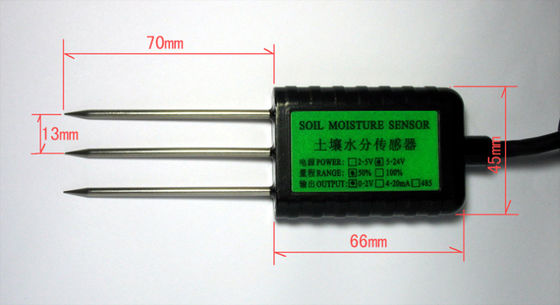 CE Certified Waterproof Soil Sensor for Irrigation Measuring VWC Temp Moisture and EC