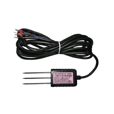 CE Certified Waterproof Soil Sensor for Irrigation Measuring VWC Temp Moisture and EC